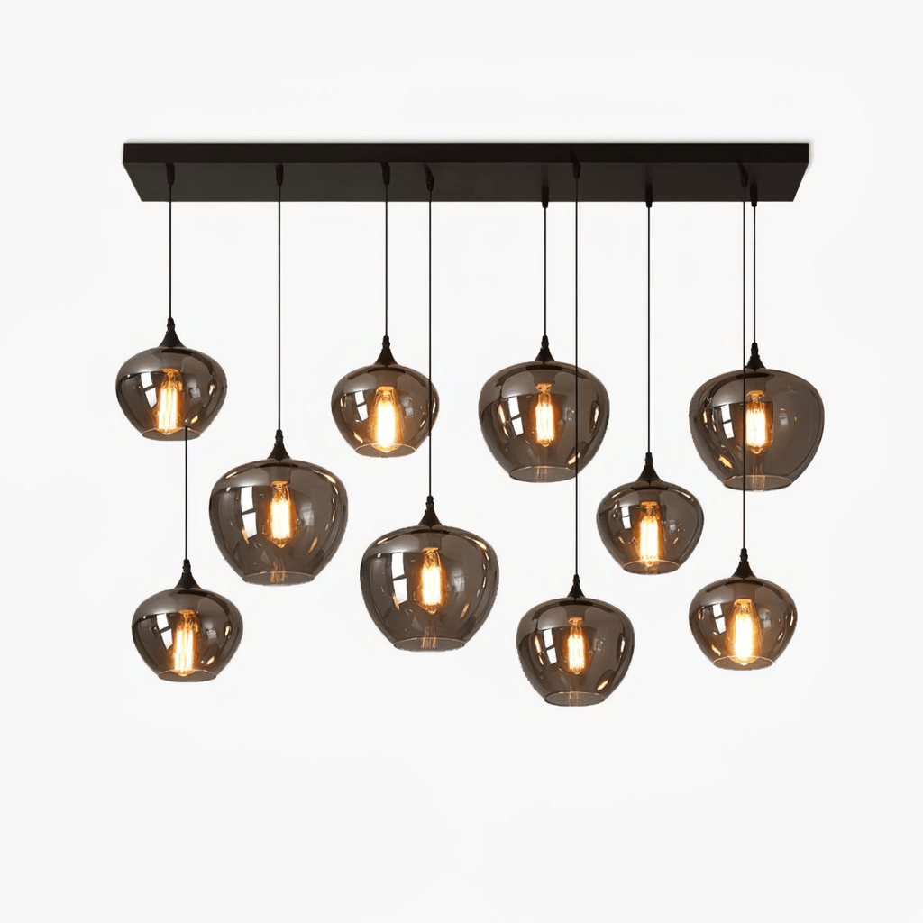 Talis Suspension en Verre Industrielle Chic - Neutralighting