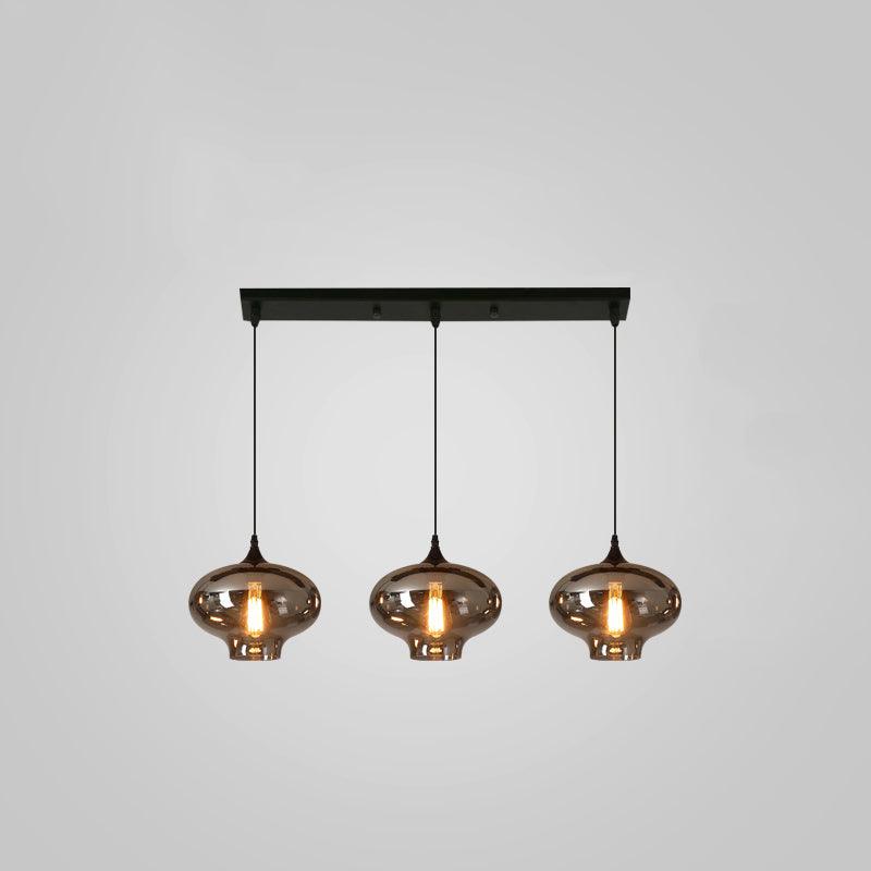 Talis Suspension en Verre Industrielle Chic - Neutralighting