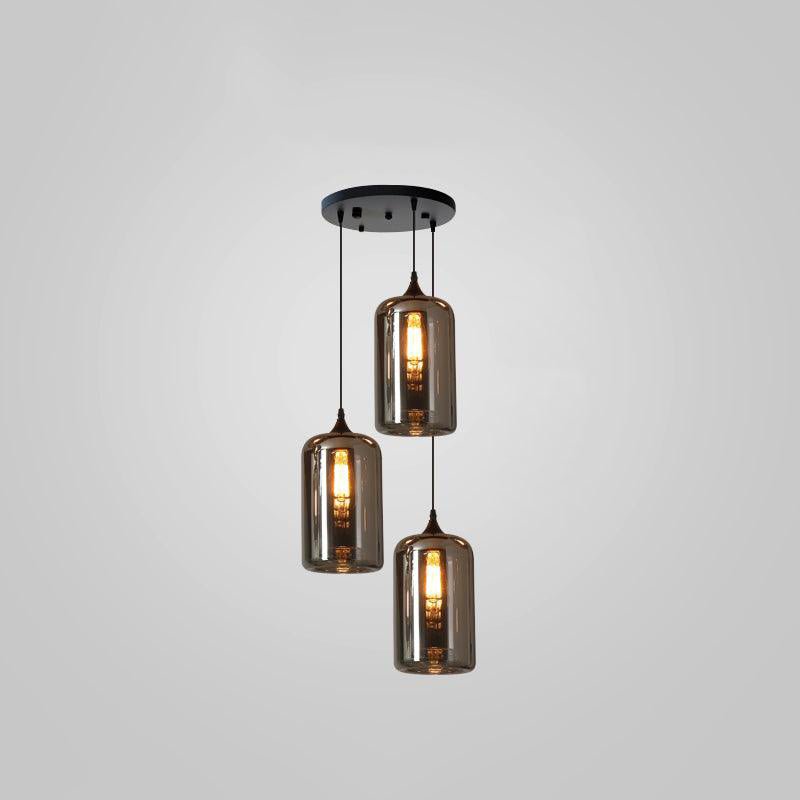 Talis Suspension en Verre Industrielle Chic - Neutralighting