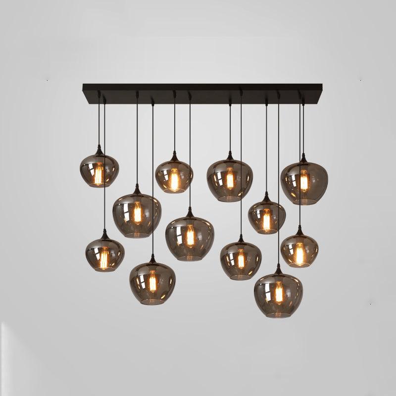 Talis Suspension en Verre Industrielle Chic - Neutralighting