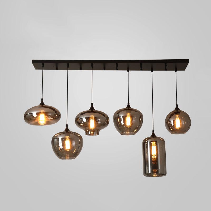 Talis Suspension en Verre Industrielle Chic - Neutralighting