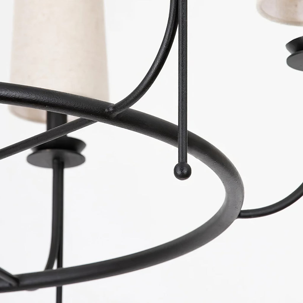 Yovaris Chandelier en Fer Vintage - Neutralighting