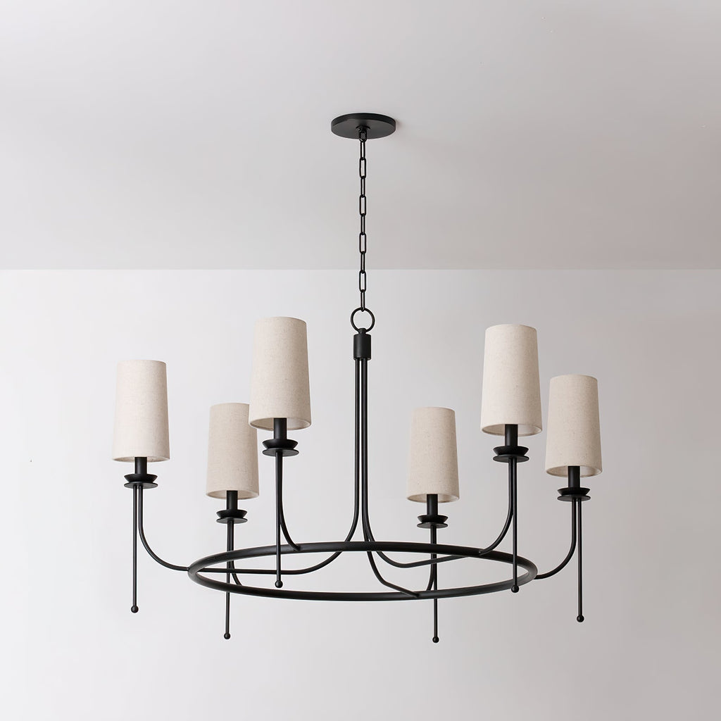 Yovaris Chandelier en Fer Vintage - Neutralighting