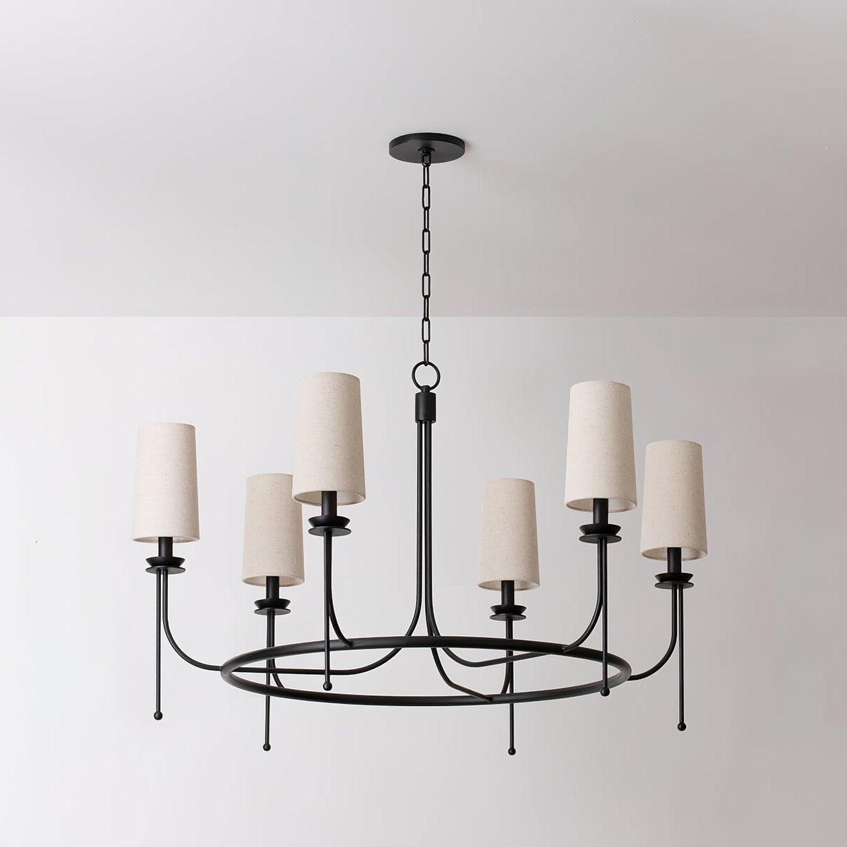 Yovaris Chandelier en Fer Vintage - Neutralighting