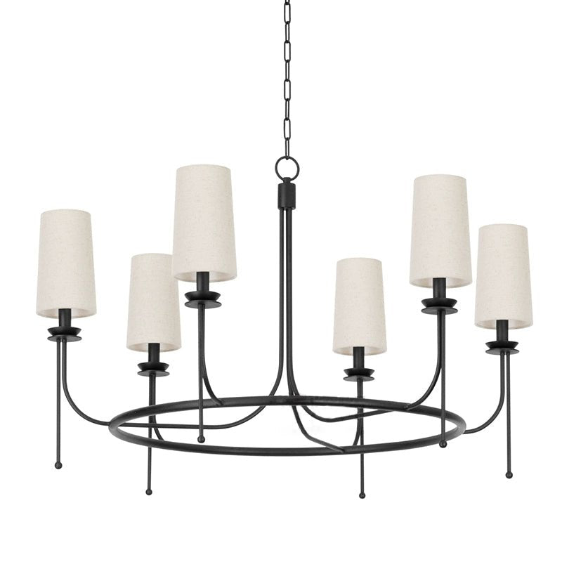 Yovaris Chandelier en Fer Vintage - Neutralighting