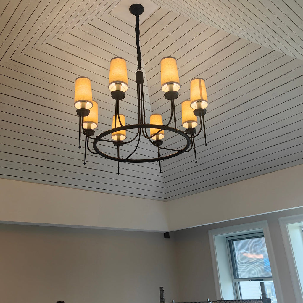 Yovaris Chandelier en Fer Vintage - Neutralighting
