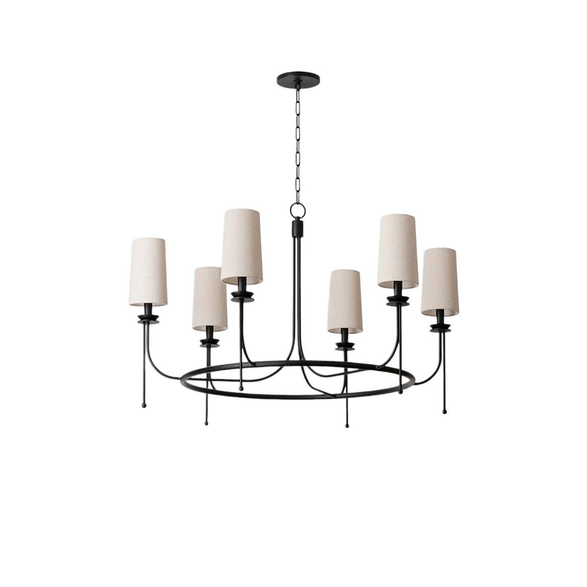 Yovaris Chandelier en Fer Vintage - Neutralighting