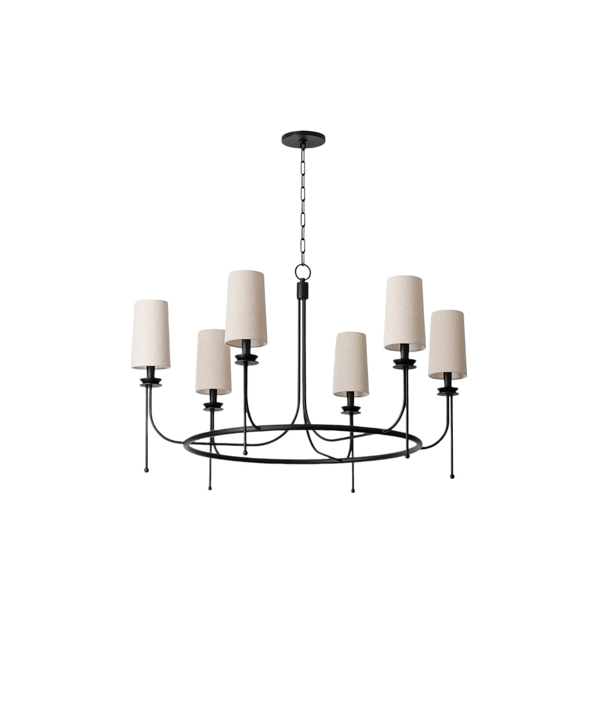 Yovaris Chandelier en Fer Vintage - Neutralighting