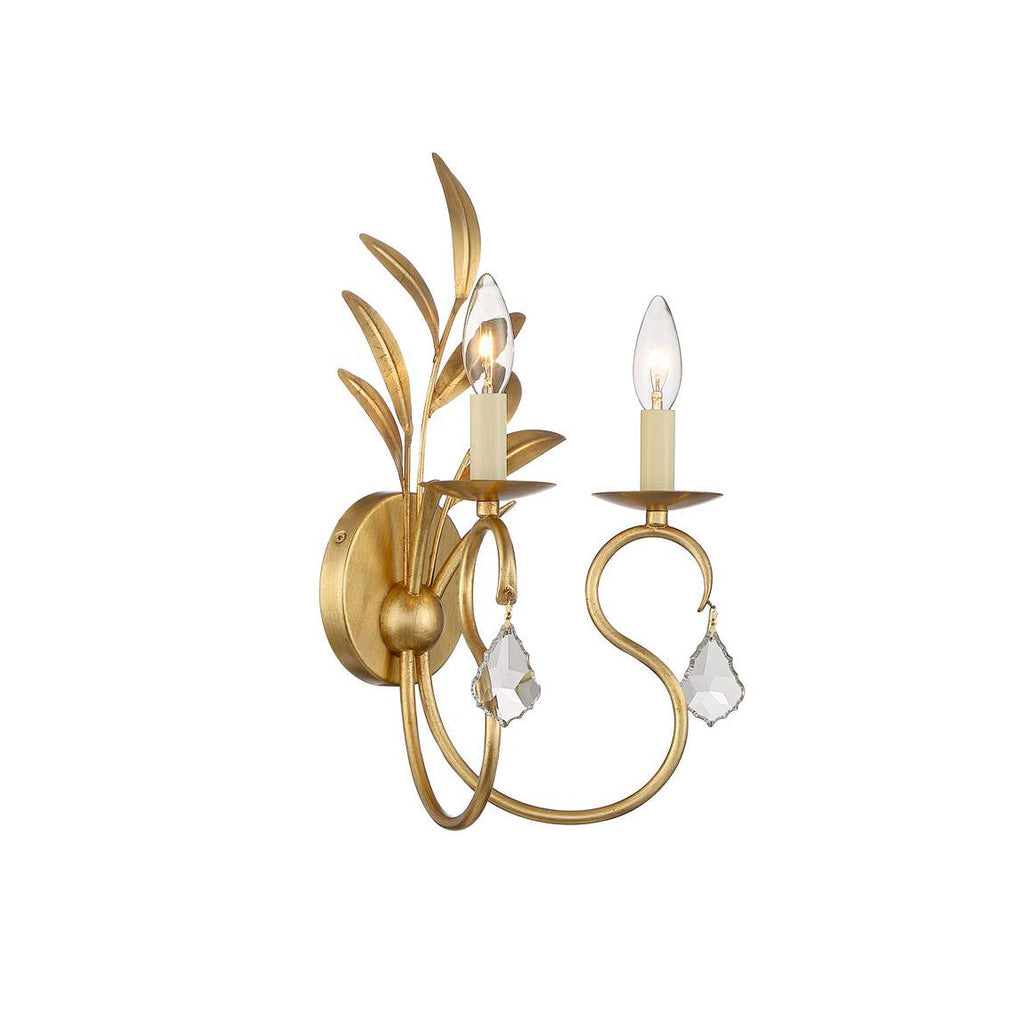 Zerinos Applique Murale Laiton Cristal Créativité Individuelle - Neutralighting