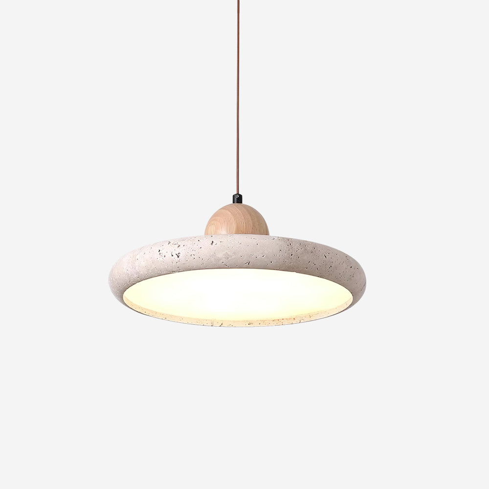 Lydia Suspension Minimaliste en Travertin - Neutralighting