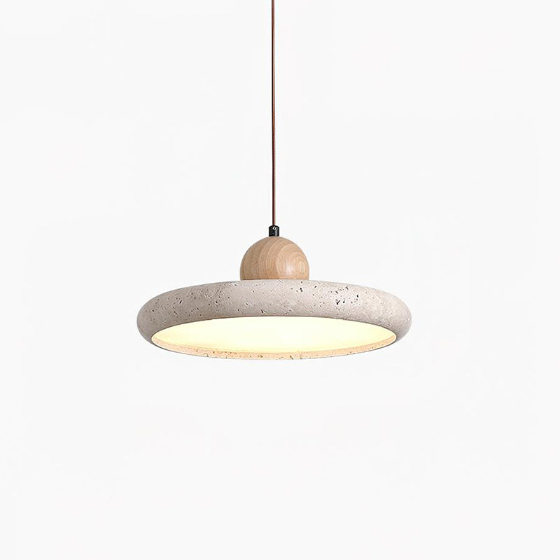 Lydia Suspension Minimaliste en Travertin - Neutralighting