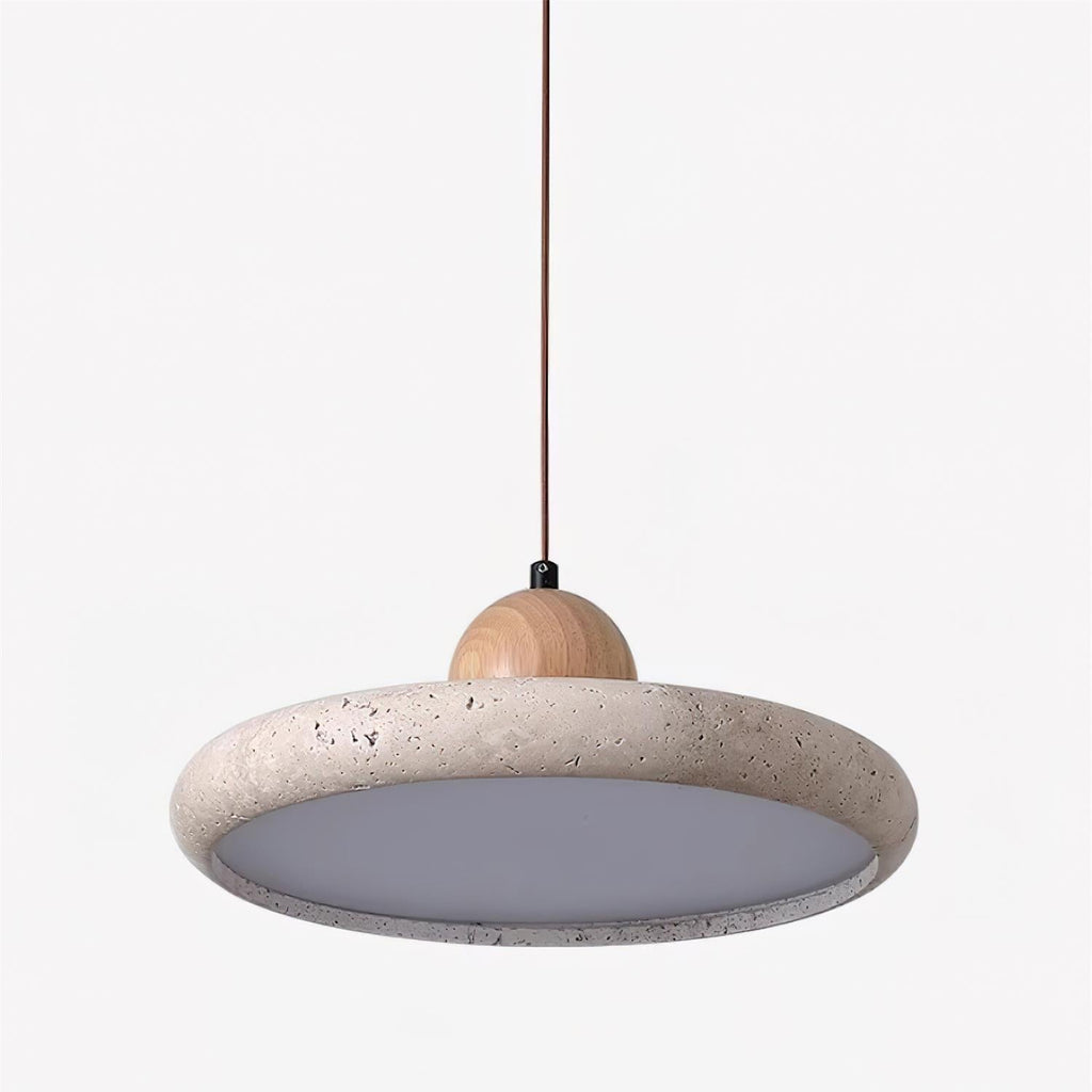 Lydia Suspension Minimaliste en Travertin - Neutralighting