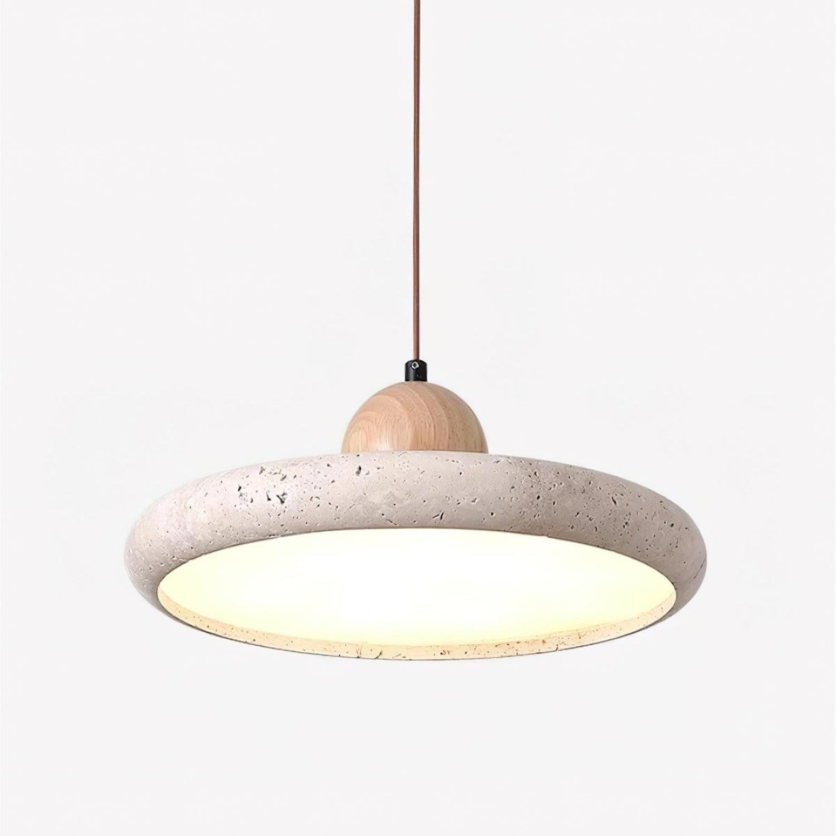 Lydia Suspension Minimaliste en Travertin - Neutralighting