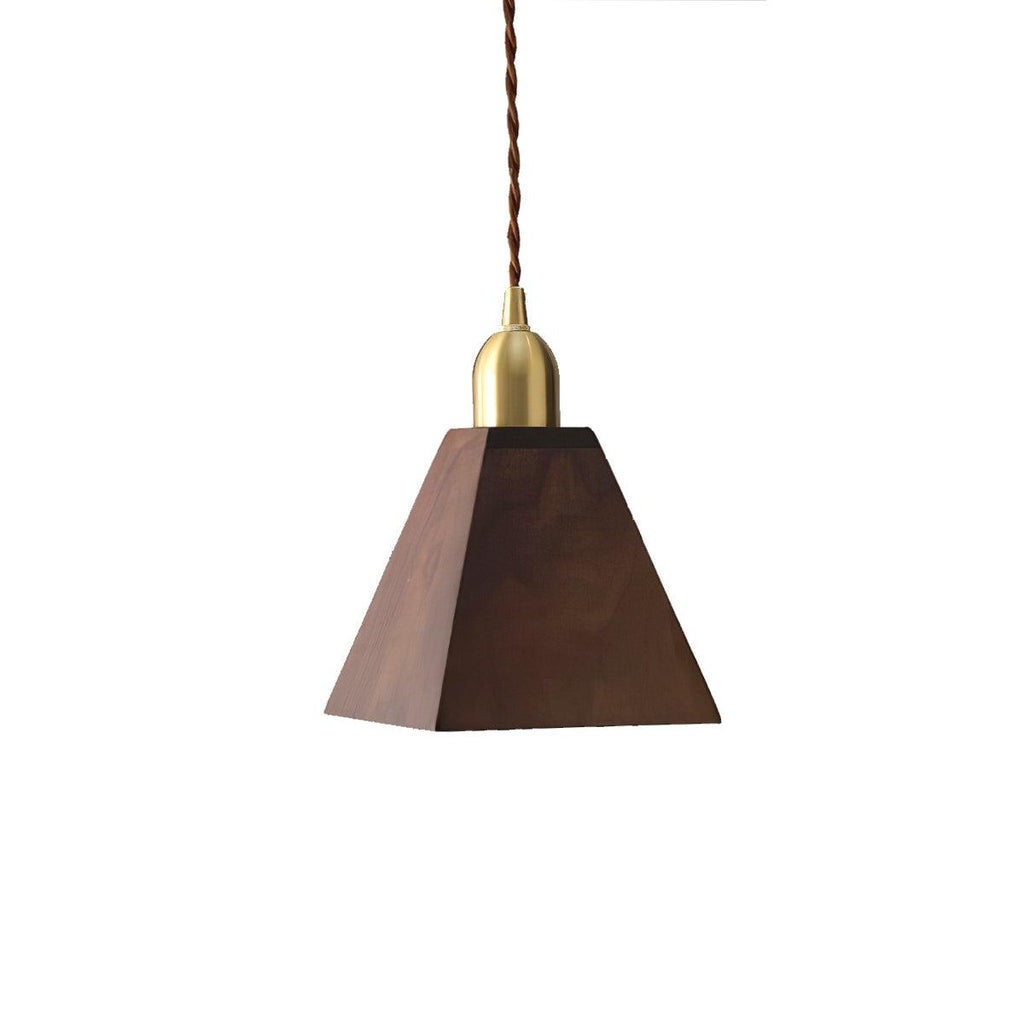 Lustra Suspension Lampe Noyer Laiton Moderne pour Salon - Neutralighting