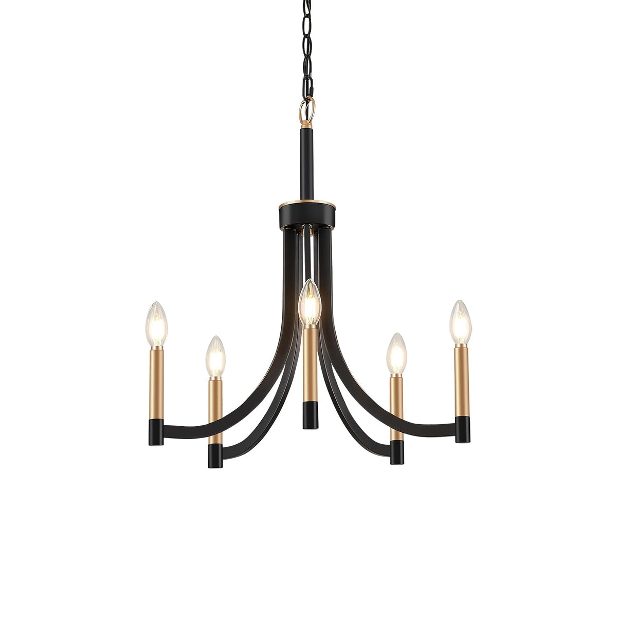 Ceshaora Lustre Laiton Métal Industriel Vintage - Neutralighting
