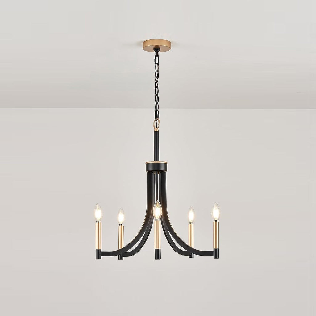 Ceshaora Lustre Laiton Métal Industriel Vintage - Neutralighting