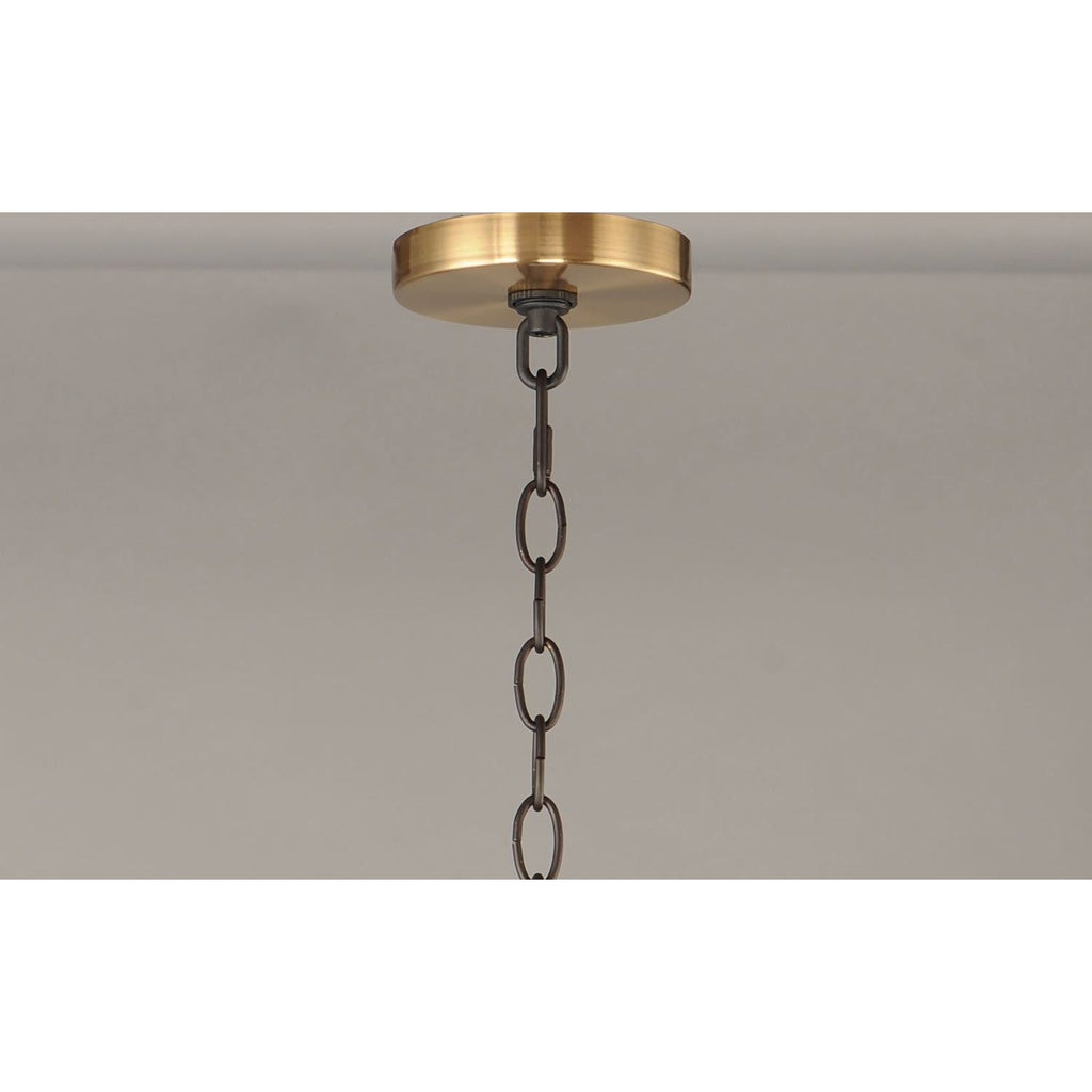 Ceshaora Lustre Laiton Métal Industriel Vintage - Neutralighting