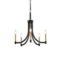 Ceshaora Lustre Laiton Métal Industriel Vintage - Neutralighting
