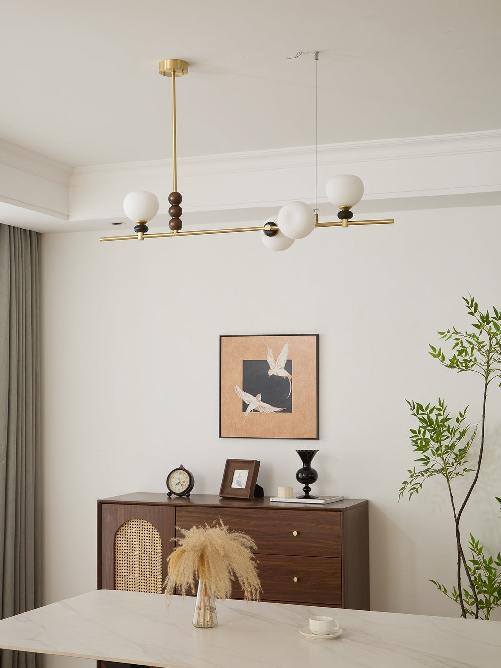 Solaren Suspension Vintage en Bois - Neutralighting