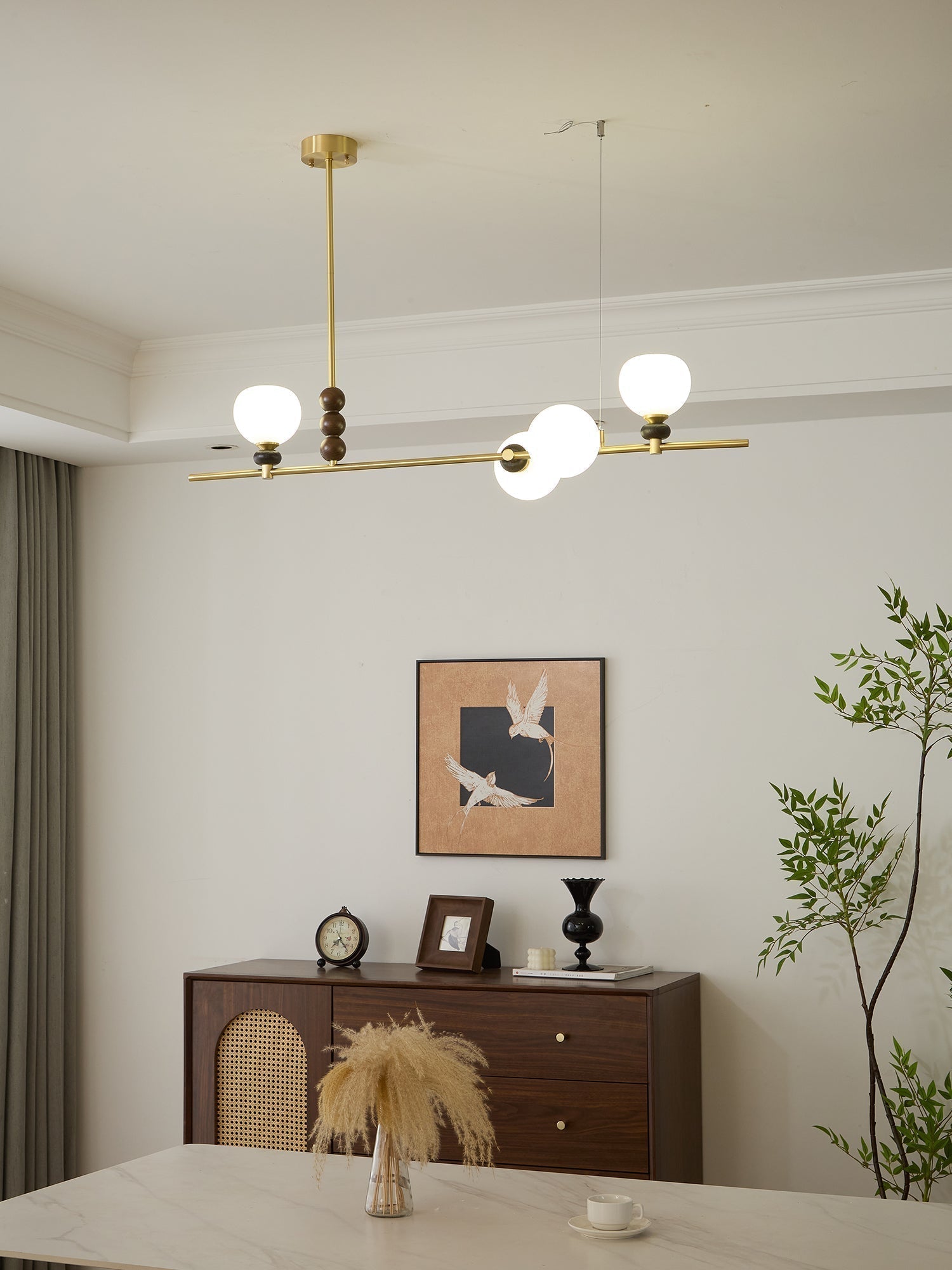 Solaren Suspension Vintage en Bois - Neutralighting