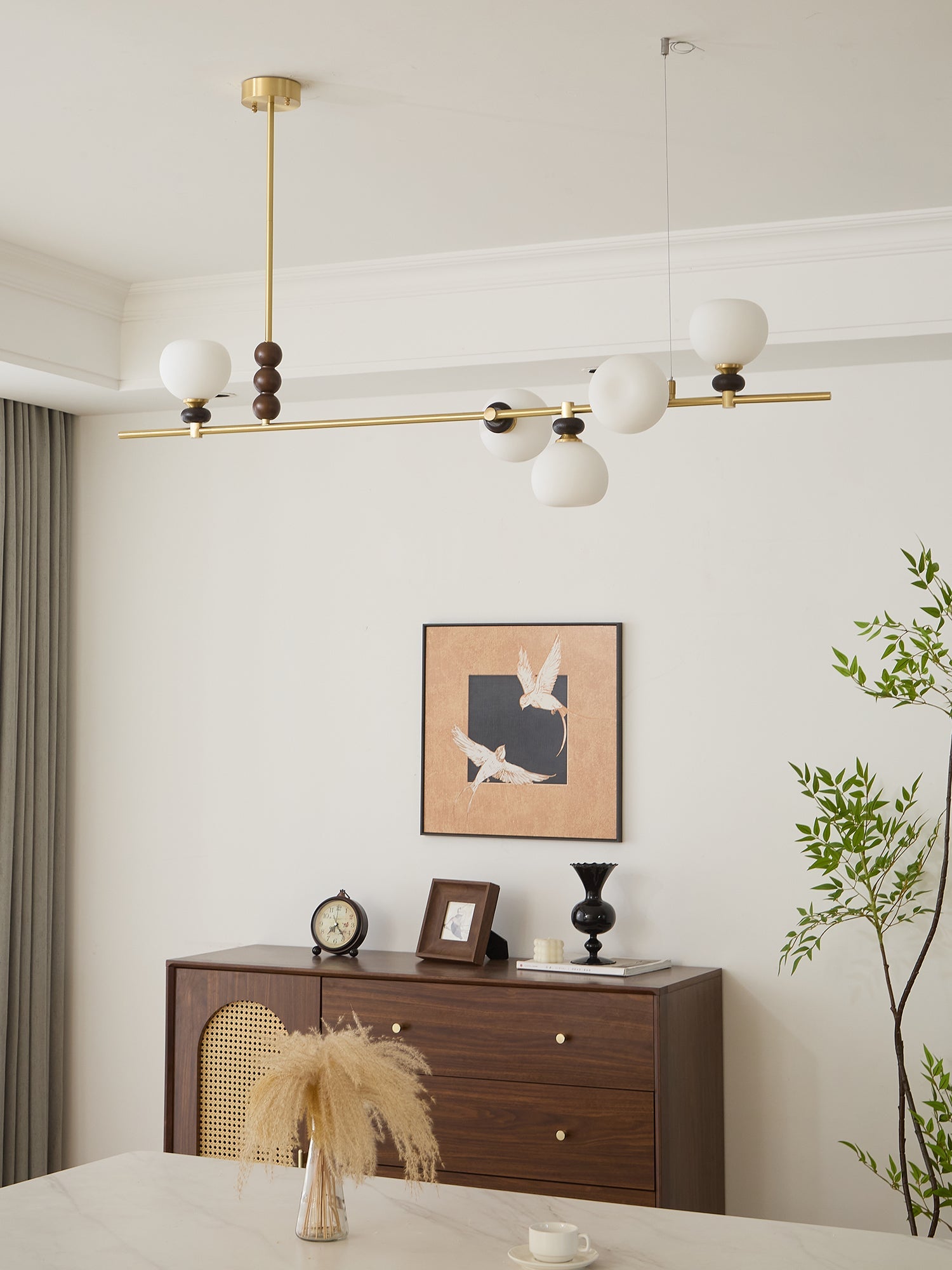 Solaren Suspension Vintage en Bois - Neutralighting