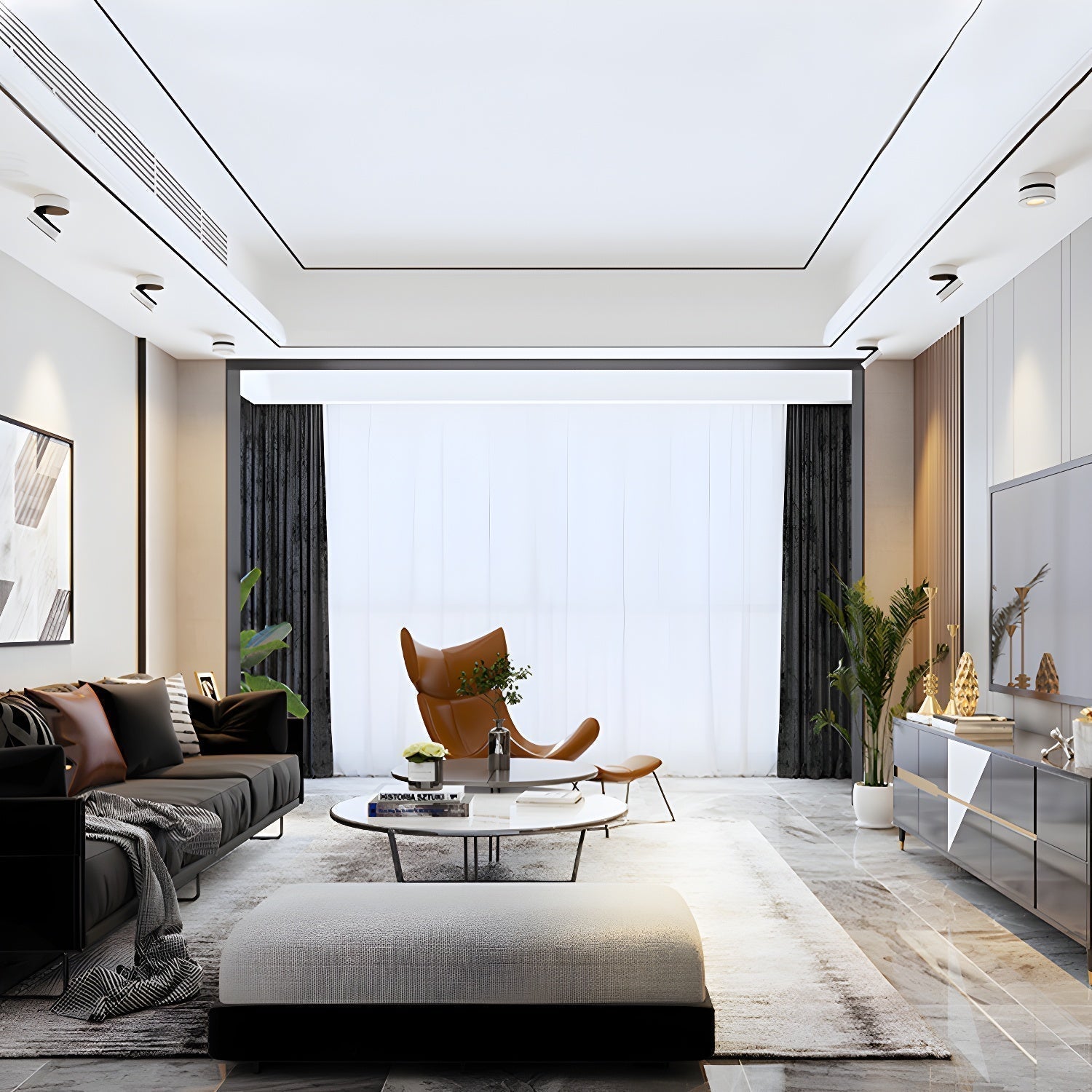 Colorara Plafonnier à LED Réglable Surface - Neutralighting