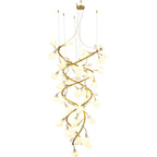 Evene Chandelier Spirale Céramique Laiton - Neutralighting