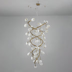 Evene Chandelier Spirale Céramique Laiton - Neutralighting