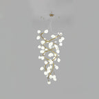 Evene Chandelier Spirale Céramique Laiton - Neutralighting