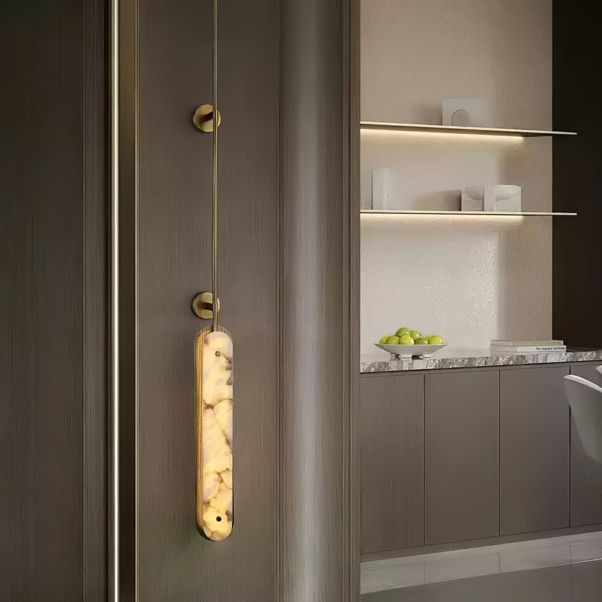 Ilaeir Suspension Verticale en Albâtre - Neutralighting