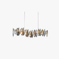 Kristy Lustre LED Moderne Verre/Métal Doré Pour Chambre/Salon - Neutralighting