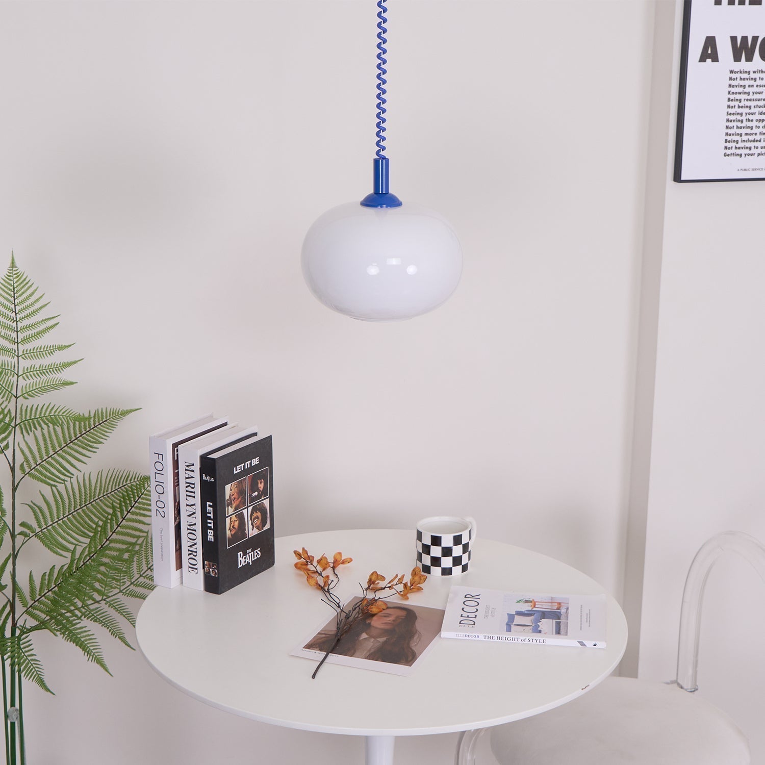 Calyrex Suspension Classique en Verre - Neutralighting