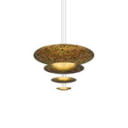 Zathaara Suspension Feuilles d’Or Étagées - Neutralighting