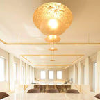 Zathaara Suspension Feuilles d’Or Étagées - Neutralighting