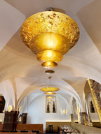 Zathaara Suspension Feuilles d’Or Étagées - Neutralighting