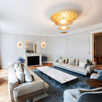 Zathaara Suspension Feuilles d’Or Étagées - Neutralighting