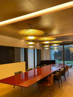 Zathaara Suspension Feuilles d’Or Étagées - Neutralighting