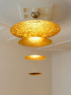 Zathaara Suspension Feuilles d’Or Étagées - Neutralighting