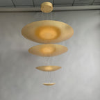 Zathaara Suspension Feuilles d’Or Étagées - Neutralighting