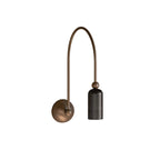 Vortigaud Courbe Bronze Noir Applique Lumière - Neutralighting