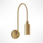 Vortigaud Courbe Bronze Noir Applique Lumière - Neutralighting