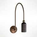 Vortigaud Courbe Bronze Noir Applique Lumière - Neutralighting