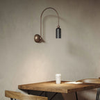 Vortigaud Courbe Bronze Noir Applique Lumière - Neutralighting