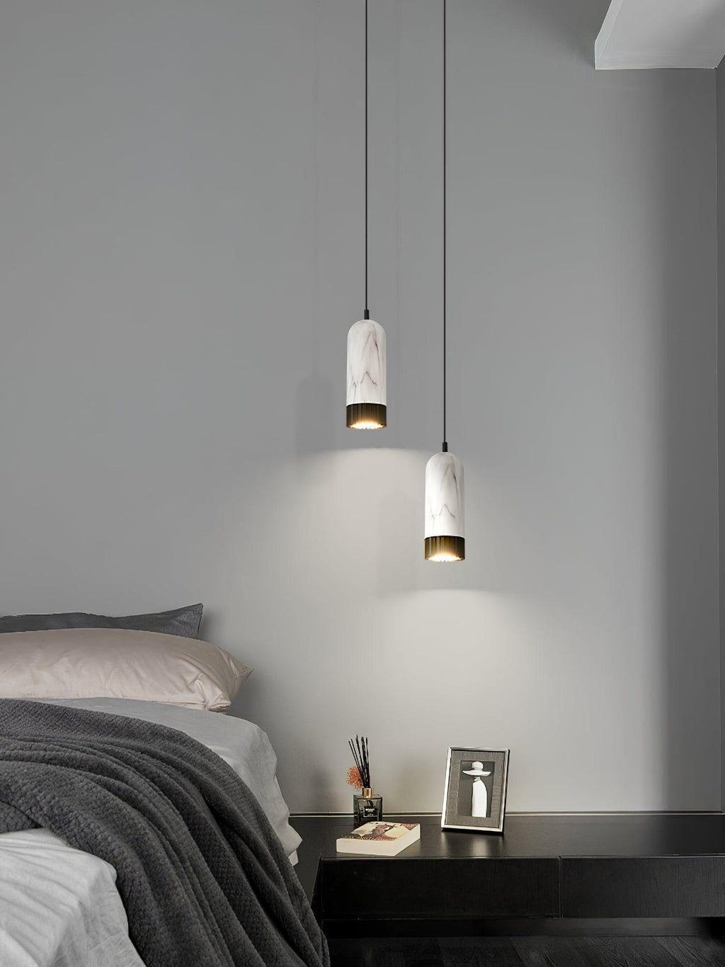 Sol Lampe Pendante Moderne en Marbre - Neutralighting
