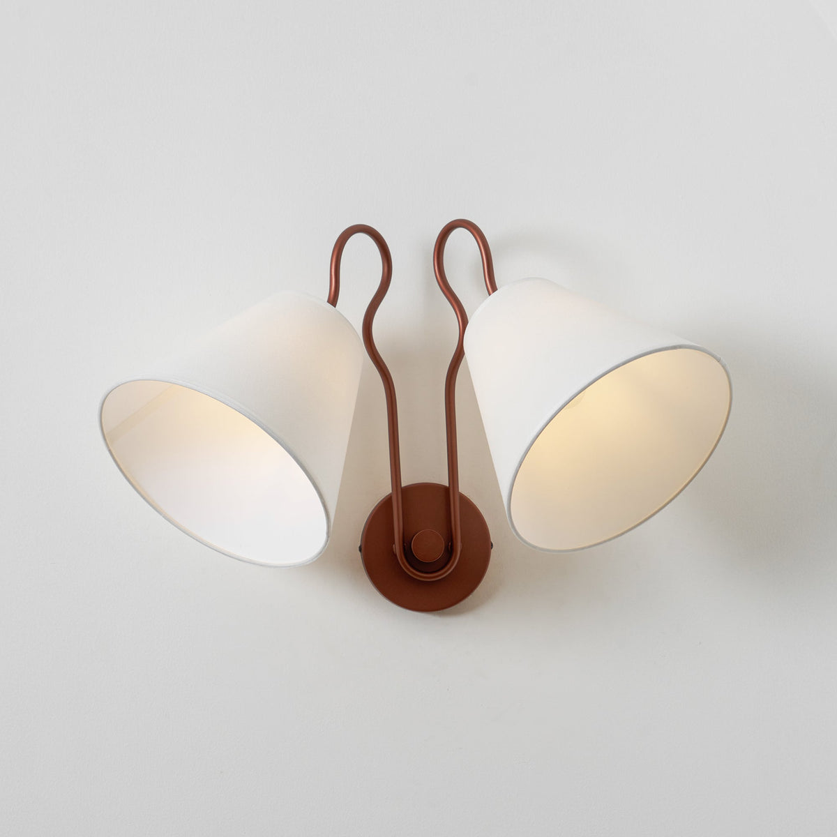 Elthayra Applique Murale Métal Tissu Industriel Vintage - Neutralighting