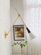 Lindsay Applique Murale Industrielle en Verre Vintage - Neutralighting