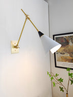 Lindsay Applique Murale Industrielle en Verre Vintage - Neutralighting