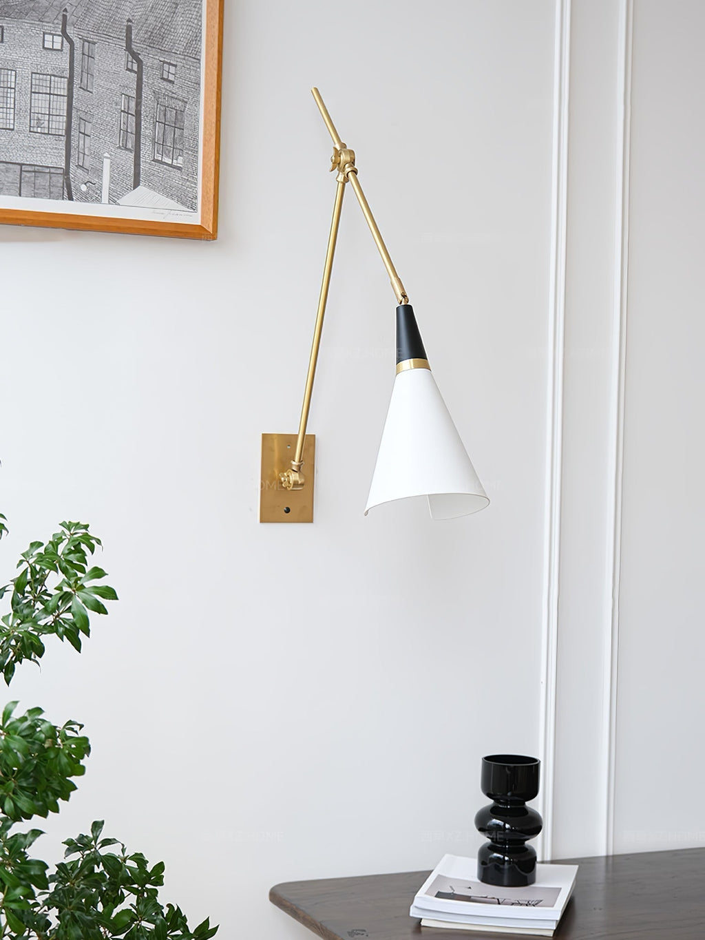 Lindsay Applique Murale Industrielle en Verre Vintage - Neutralighting