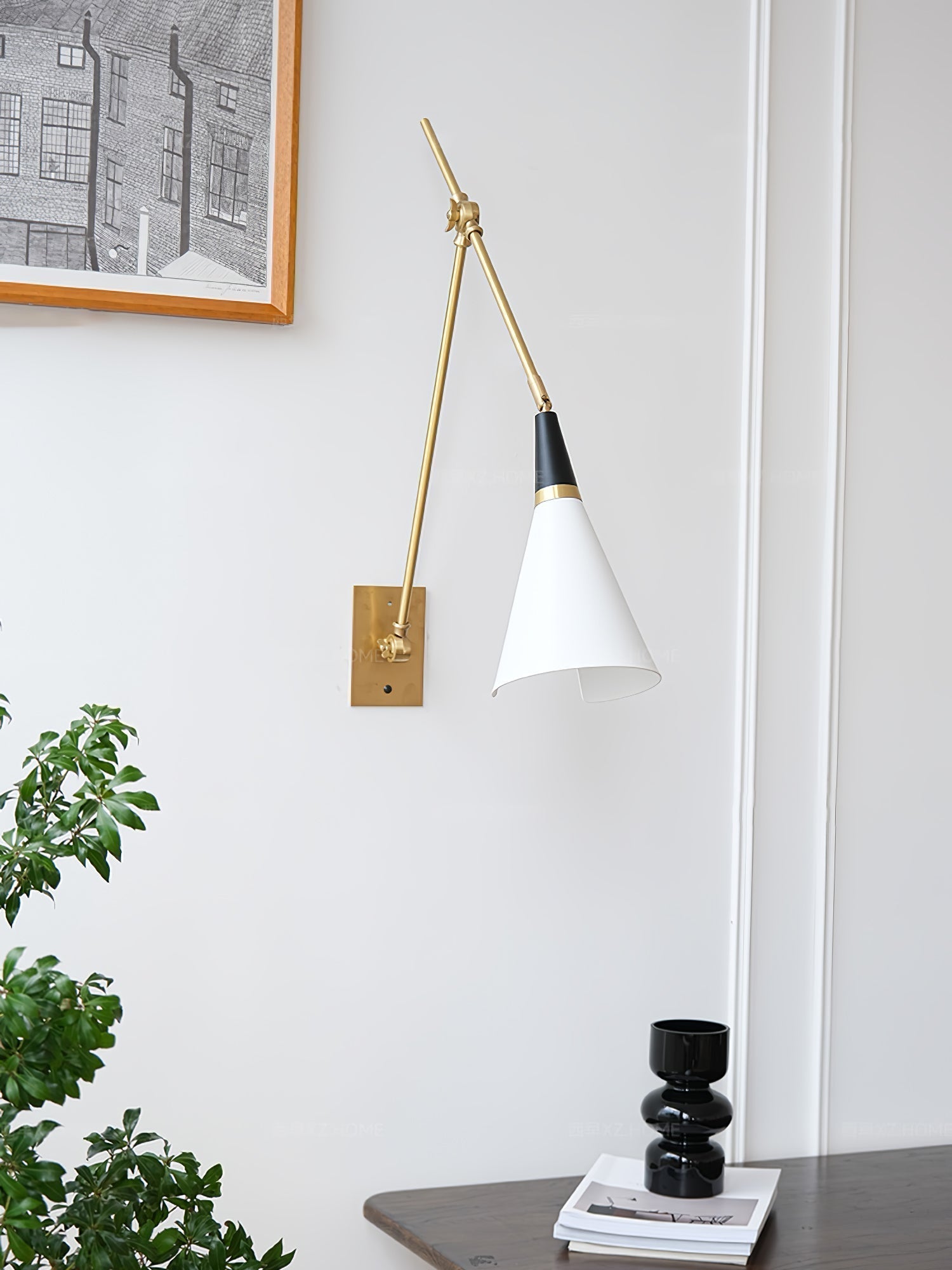 Lindsay Applique Murale Industrielle en Verre Vintage - Neutralighting