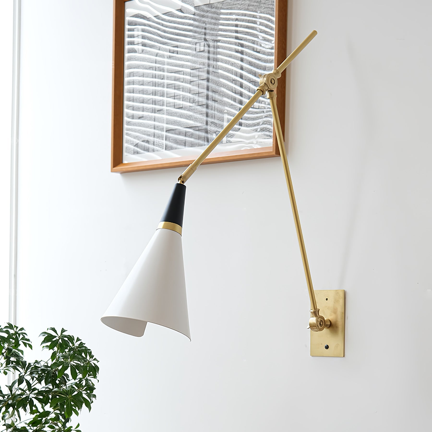 Lindsay Applique Murale Industrielle en Verre Vintage - Neutralighting